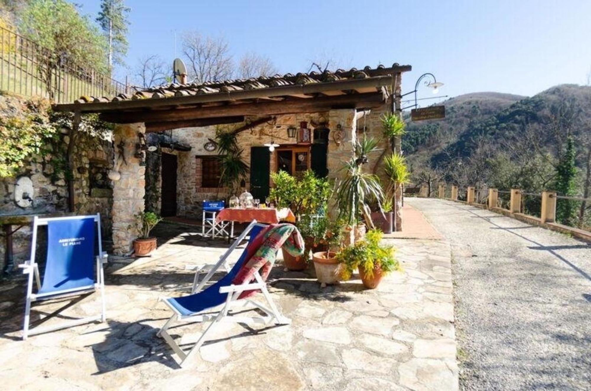 Vila Ferienhaus Mit Privatpool Fuer 4 Personen Ca 50 Qm In Carignano Di Lucca, Toskana Provinz Lucca Exteriér fotografie